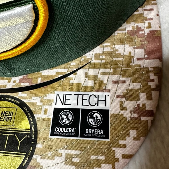 NWT New Era Green Bay Packers NFL Salute to Service Fitted Cap Men’s 7 1/8 - Picture 7 of 11